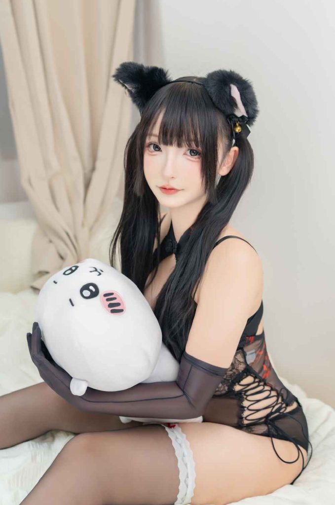 神楽坂真冬 – NO.211 黑猫诱惑[75P2V-380MB]