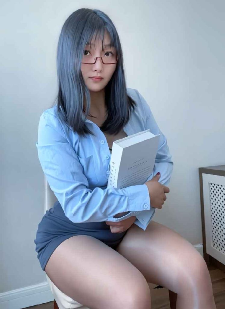 【微-密】西好运-小秘书蓝衬衫[27P2V-374MB]