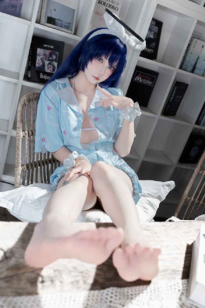 纸悦Etsu_ko NO.09 蔚蓝档案 优香睡衣 [35P-616MB]
