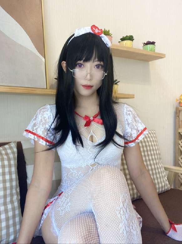 Money冷冷 – NO.41 白网护士套[48P2V-2.17GB]