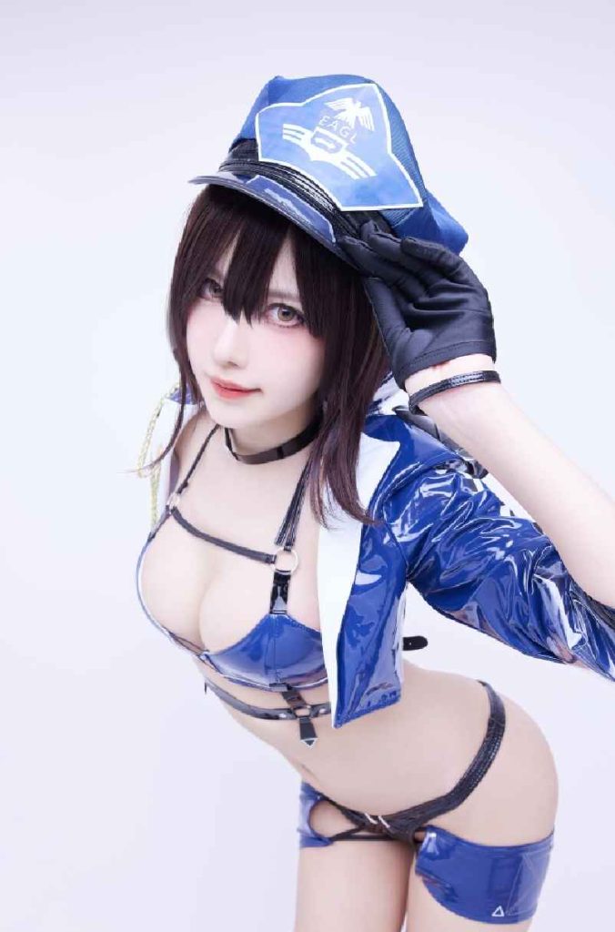 Shika小鹿鹿 NO.130 碧蓝航线-巴尔的摩赛车服[9P-48MB]