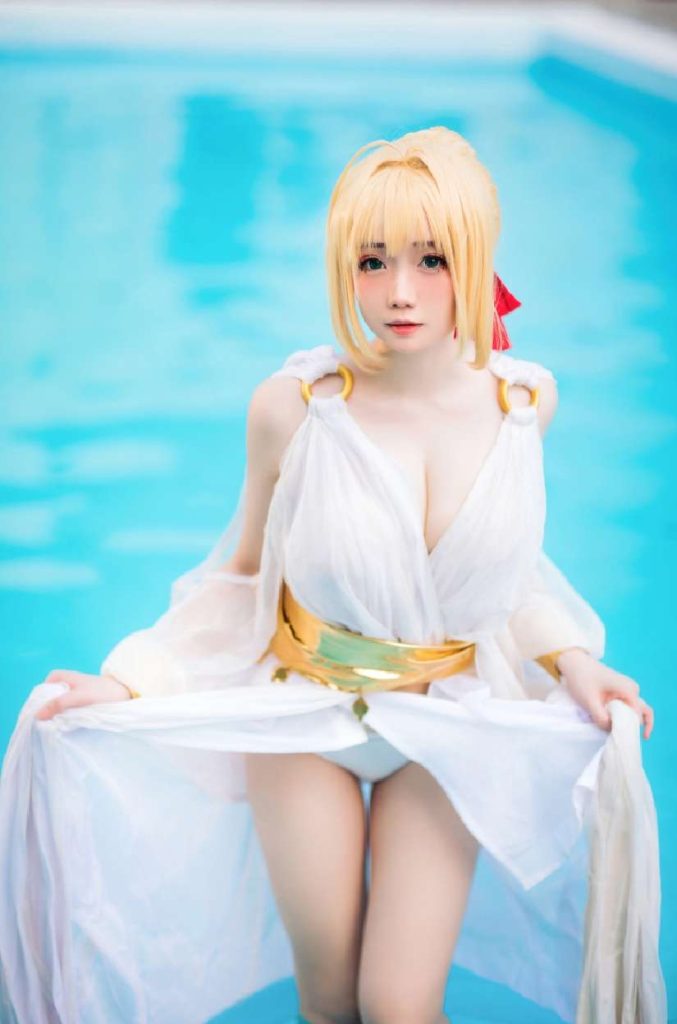 焖焖碳 NO.043 FGO-尼禄礼服[27P-270MB]