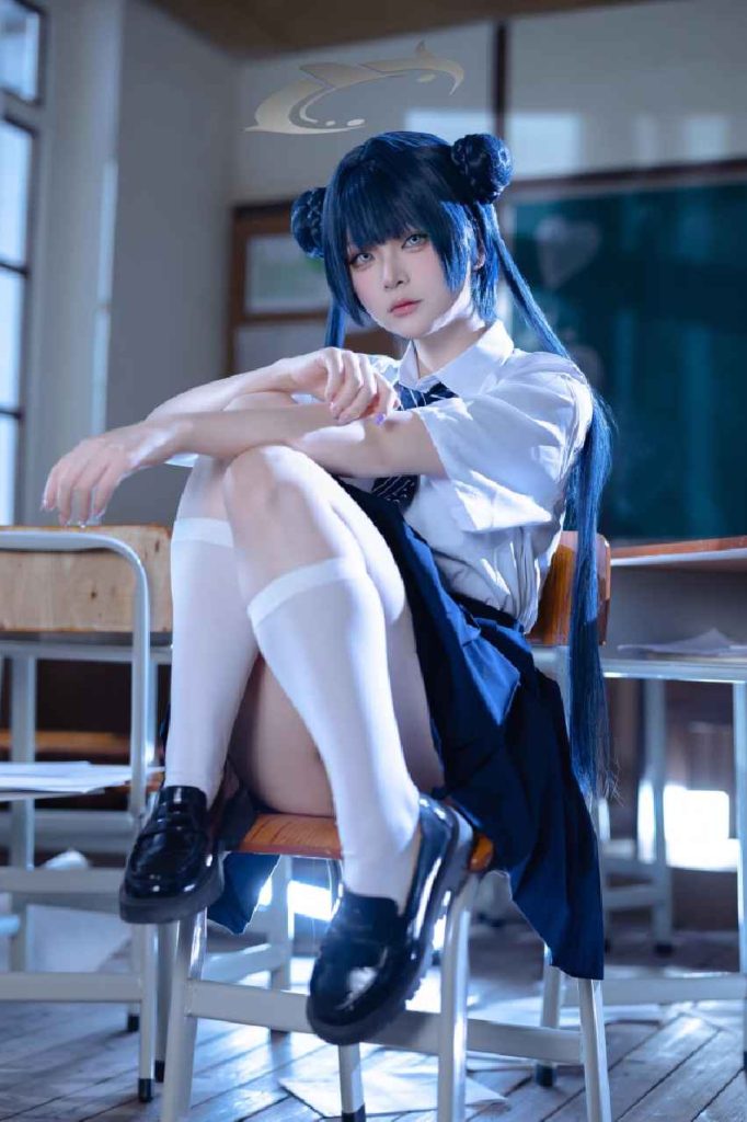 屿鱼 – NO.54 蔚蓝档案 妃咲JK [61P-797MB]