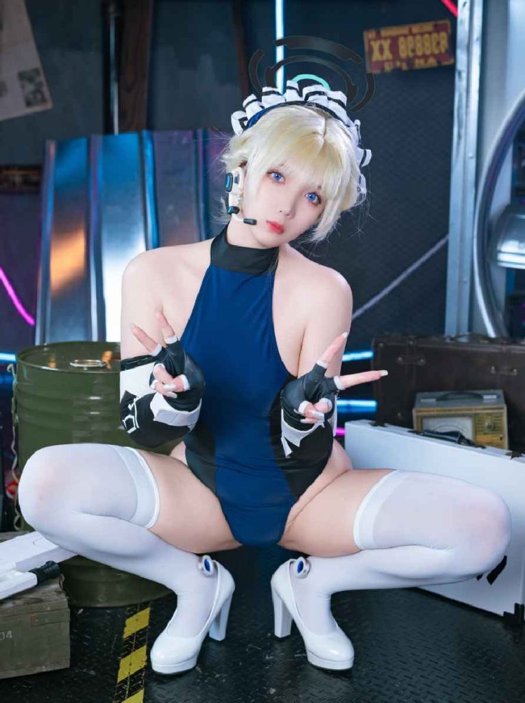 小和甜酒 NO.024 蔚蓝档案 飞鸟马时女仆 [31P 562M]