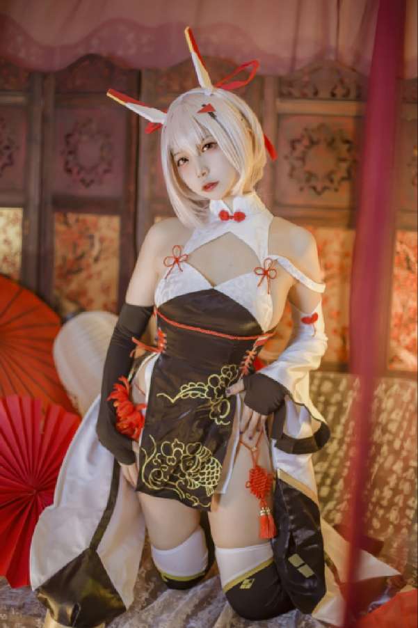 二佐Nisa – NO.204 碧蓝航线-绫波新春旗袍[27P-207MB]