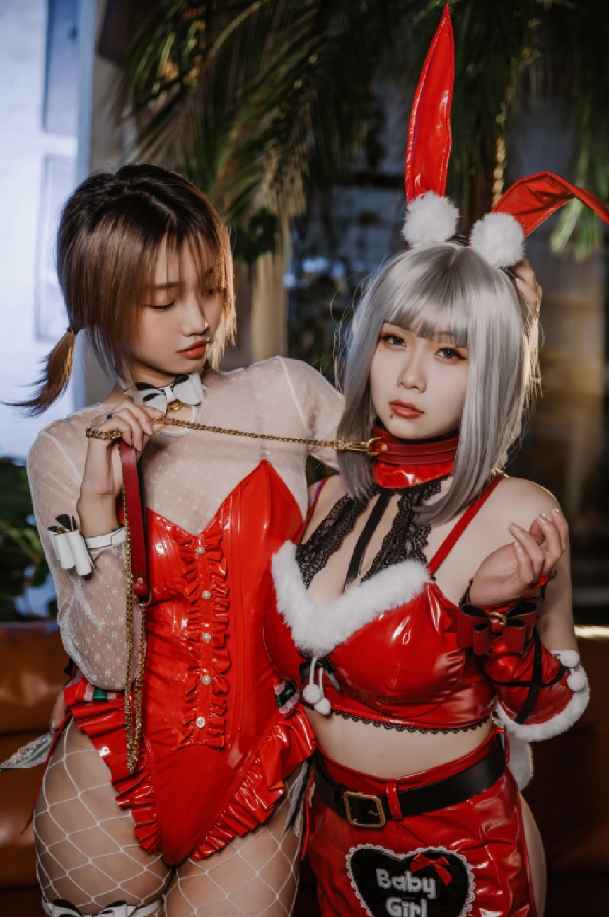 末夜787 – NO.30 &柒柒要乖哦-双人圣诞礼物[64P-970MB]