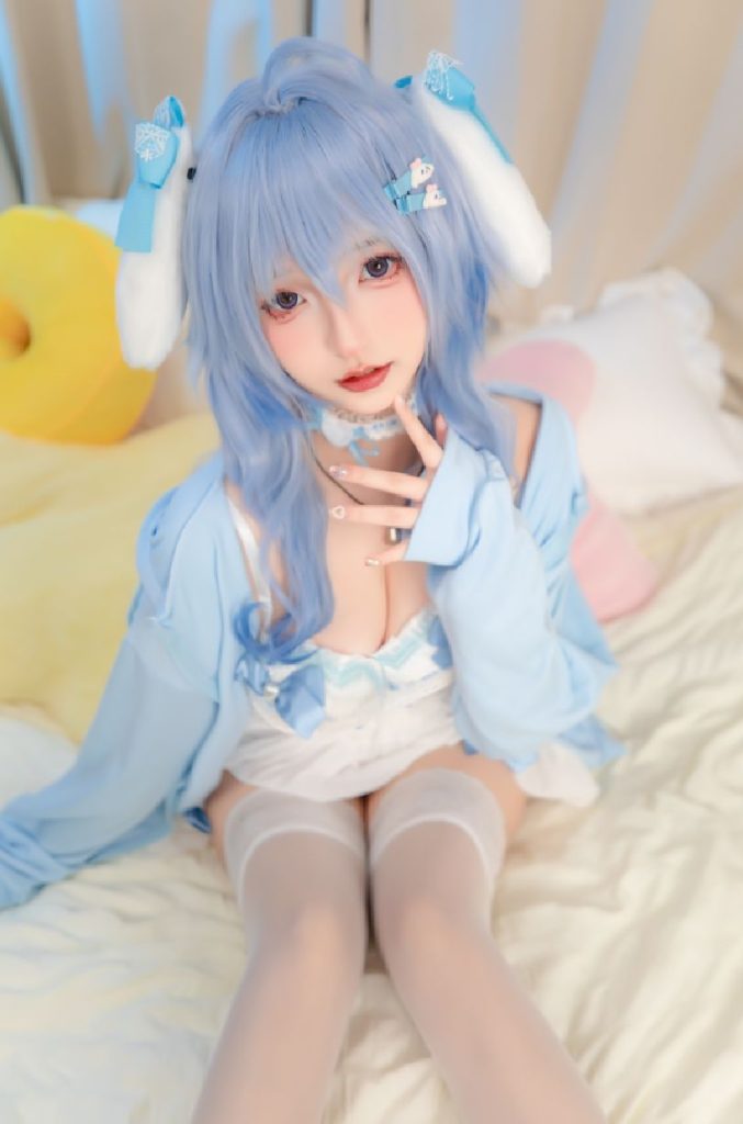 神楽坂真冬 – NO.229 甘雨降临 (原神)[75P2V-816MB]