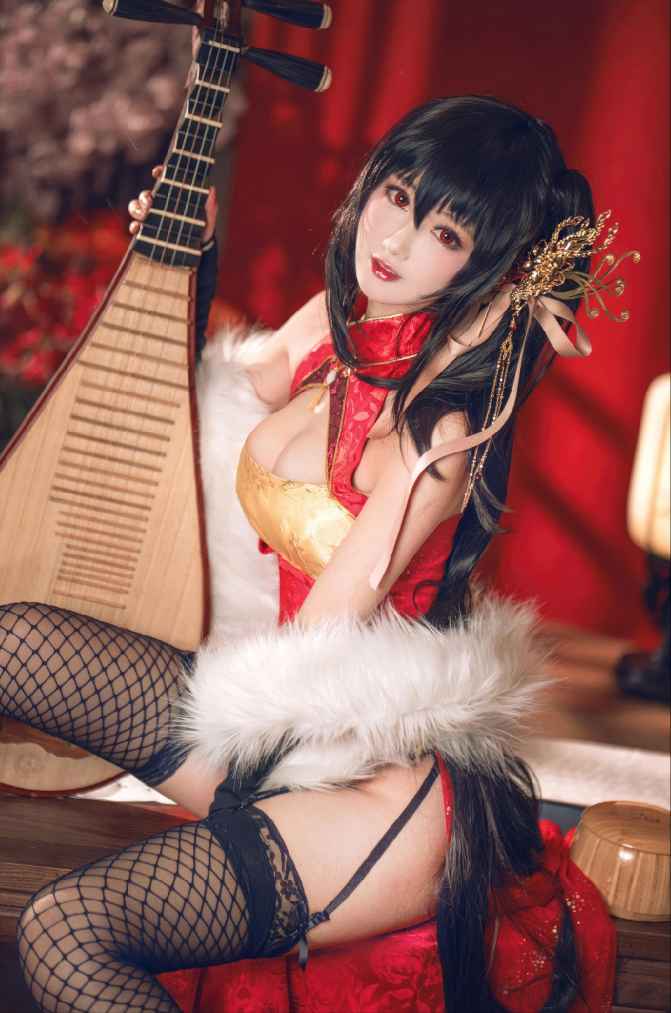 羽生三未 – NO.30 碧蓝航线 大凤旗袍[21P-215MB]