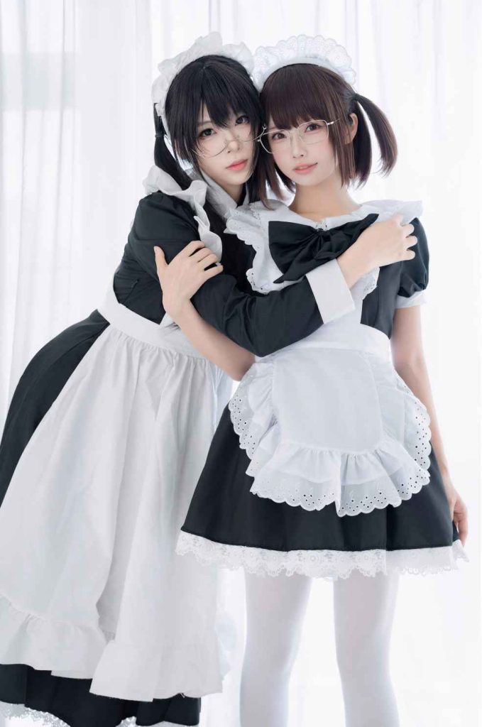 轩萧学姐 NO.078 &十万珍吱伏特 – 双人女仆 [110P1V-1.27GB]