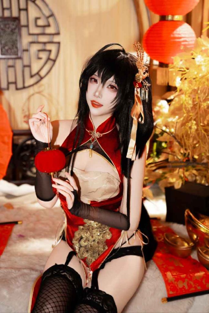 二佐Nisa – NO.236 碧蓝航线-大凤·旗袍 [38P-1.13GB]
